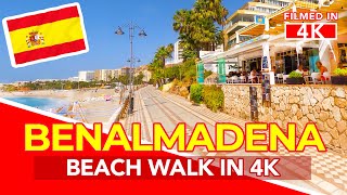 BENALMADENA  Tour of Benalmadena near Malaga on the Costa Del Sol Spain 4k [upl. by Nagol]