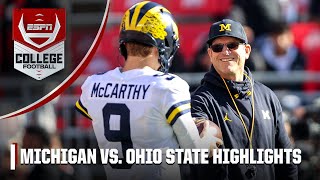 The Game Michigan Wolverines vs Ohio State Buckeyes  Full Game Highlights [upl. by Alioz776]