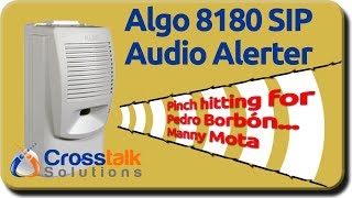 Algo 8180 SIP Audio Alerter [upl. by Kihtrak809]