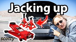 How to Jack Up Your Car The Right Way [upl. by Ezana]