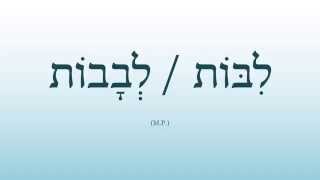 10  Basic Biblical Hebrew Vocabulary [upl. by Dibru357]