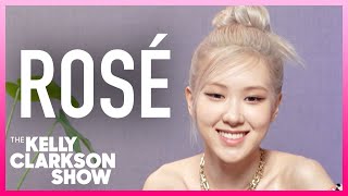 Rosé Interviews and BehindtheScenes [upl. by Naitsirc]