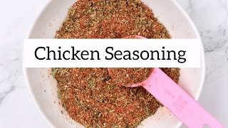 Best Chicken Seasoning Recipe [upl. by Katee]