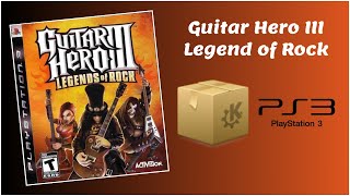 Guitar Hero III Legend of Rock PKG PS3 [upl. by Refenej]