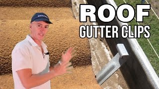 ROOF GUTTER CLIPS EXPLAINED  Queensland Roofing [upl. by Treva630]