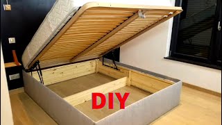 Fabrication dun lit coffre diy stornage bed [upl. by Zuleika863]