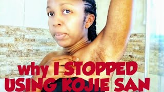 why I STOPPED USING KOJIE SAN  KOJIC ACID SOAP  SKIN LIGHTENING SOAP  CAKE SOAP  Sacha Bloom [upl. by Enyamrahs82]