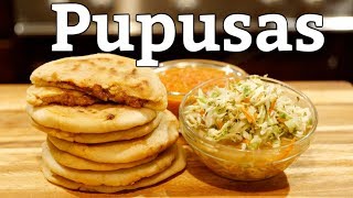 How to make Salvadoran Family Pupusas Recipe With Curtido  Views on the road Viewer Recipe [upl. by Ardnahsal]