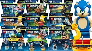 Every LEGO Dimensions Set Wave 1  Wave 8  Exclusives 2015  2017 [upl. by Anileh]