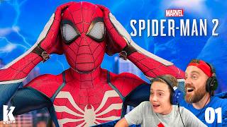 SPIDERMAN 2 Ps5 Gameplay Part 1 Sandman Strikes [upl. by Fronnia]