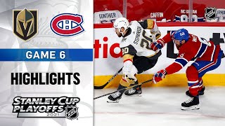 Semifinals Gm 6 Golden Knights  Canadiens 62421  NHL Highlights [upl. by Allicsirp]