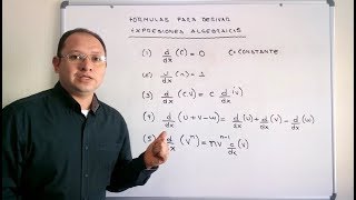 Derivadas algebraicas  parte A [upl. by Ahtikal]