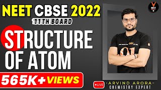 Structure of Atom Class 11 L1  NEET Chemistry Lectures  NEET 2022 Preparation  Arvind sir [upl. by Rehpotisrhc982]