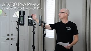 AD300 Pro review vs AD200 and AD400 [upl. by Marteena]