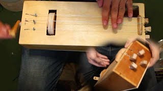 Wierd Instrument Project Keyless Drawer Hurdy Gurdy 1 [upl. by Morville]