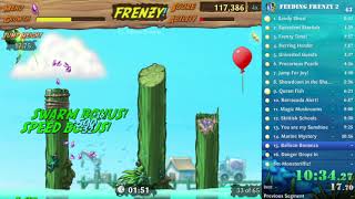 Feeding Frenzy 2 Any PC Speedrun in 1033454 [upl. by Gnel]