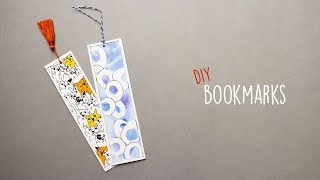 2 Easy Bookmarks  DIY Bookmarks  Bookmark Ideas [upl. by Iur]