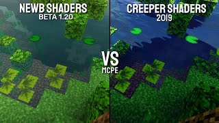 NEWB Shaders x CSPE Shaders  Minecraft PE Best [upl. by Siramaj]