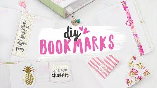 DIY Bookmarks  5 Different Ways [upl. by Sulohcin]