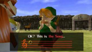 Legend of Zelda Ocarina of Time Walkthrough 03 25 quotEponas Songquot [upl. by Koren247]