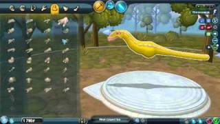 How to make dinosaur in Spore [upl. by Leonie]