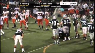 Football  Pittsburg vs De La Salle [upl. by Arikehs]