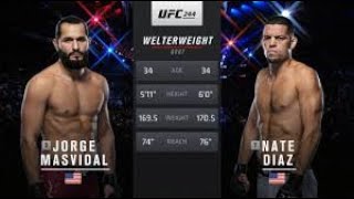 Jorge Masvidal vs Nate Diaz FULL FIGHT [upl. by Ellenrahs468]