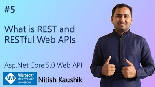 What is Rest and Restful API  What is a REST API  ASPNET Core Web API Tutorial [upl. by Annaek]