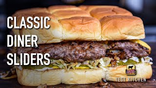 Old School Diner Sliders Recipe [upl. by Notla]