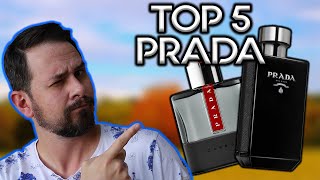 TOP 5 PRADA FRAGRANCES FOR MEN  BEST PRADA FRAGRANCES [upl. by Jeuz898]