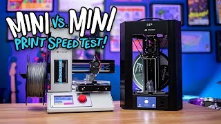 Mini vs Mini Monoprice 3D Printer Speed Test [upl. by Mehta]