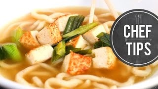 Udon Noodle Soup Recipe [upl. by Lavine]