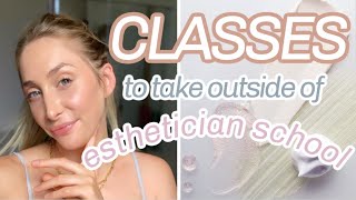 The BEST Esthetician Skincare Courses to Take Outside of School [upl. by Affer155]