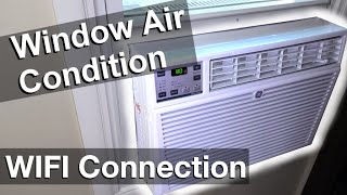 Connecting WiFi enabled Window Air Conditioning Unit Setup how to [upl. by Rehpotsirc]