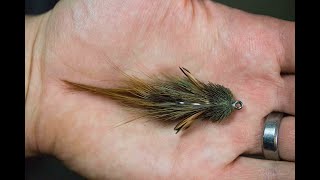 Fly Tying Pheasant Rump Muddler [upl. by Nathanil]