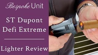 ST Dupont Defi Extreme Jet Lighter Review [upl. by Analad]