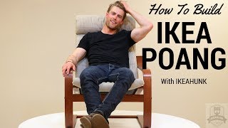 How to Assemble IKEA Poang Chair [upl. by Accber416]