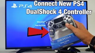 How to Connect New PS4 DualShock 4 Controller [upl. by Torrell649]