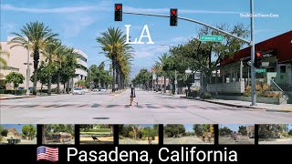 2020 Driving Tour of Pasadena California USA 4K Dash Cam Tours [upl. by Felipa]