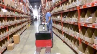 UNOFFICIAL Forklift training video  How to operate a Walkie [upl. by Aicenav]