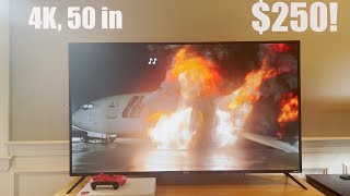 4K 50 INCH TV ON A BUDGET OnnRoku TV Review [upl. by Ranita]