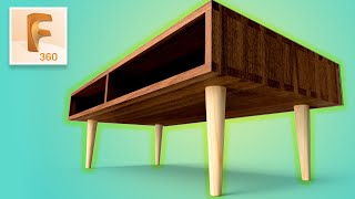 Designing Furniture with Fusion 360 for Absolute Beginners [upl. by Benson]