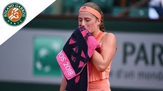 Jelena Ostapenko vs Kateryna Kozlova  Round 1 Highlights  RolandGarros 2018 [upl. by So]