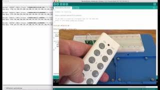 Arduino Tuto 3 How to decode 433MHz RF remote codes [upl. by Nabla]