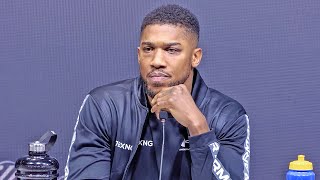 Anthony Joshua • FULL POST FIGHT PRESS CONFERENCE vs Oleksandr Usyk [upl. by Chita228]