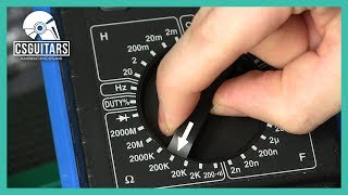 Multimeter Guitar Diagnostics [upl. by Maritsa65]