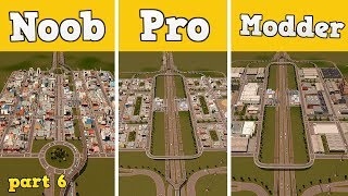 Noob VS Pro VS Modder  Building the perfect Industrial Area in Cities Skylines [upl. by Arella]