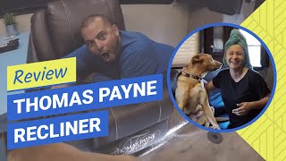 RV Furniture Thomas Payne Recliner Review  Full Time RV Family [upl. by Arodoeht947]