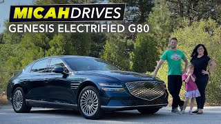 2023 Genesis Electrified G80  Family Review [upl. by Yebloc495]