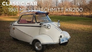 Classic Car  1961 Messerschmitt KR200  Drivingca [upl. by Ahsitneuq769]